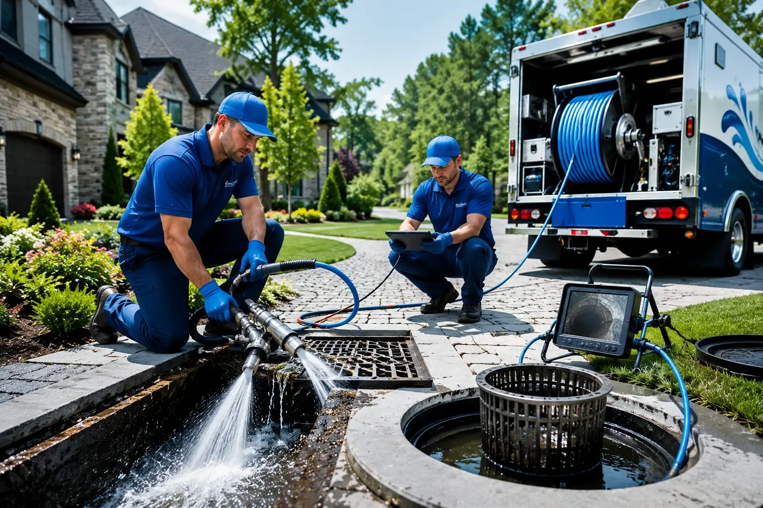 Local outdoor drain cleaning professionals in Andover, KS