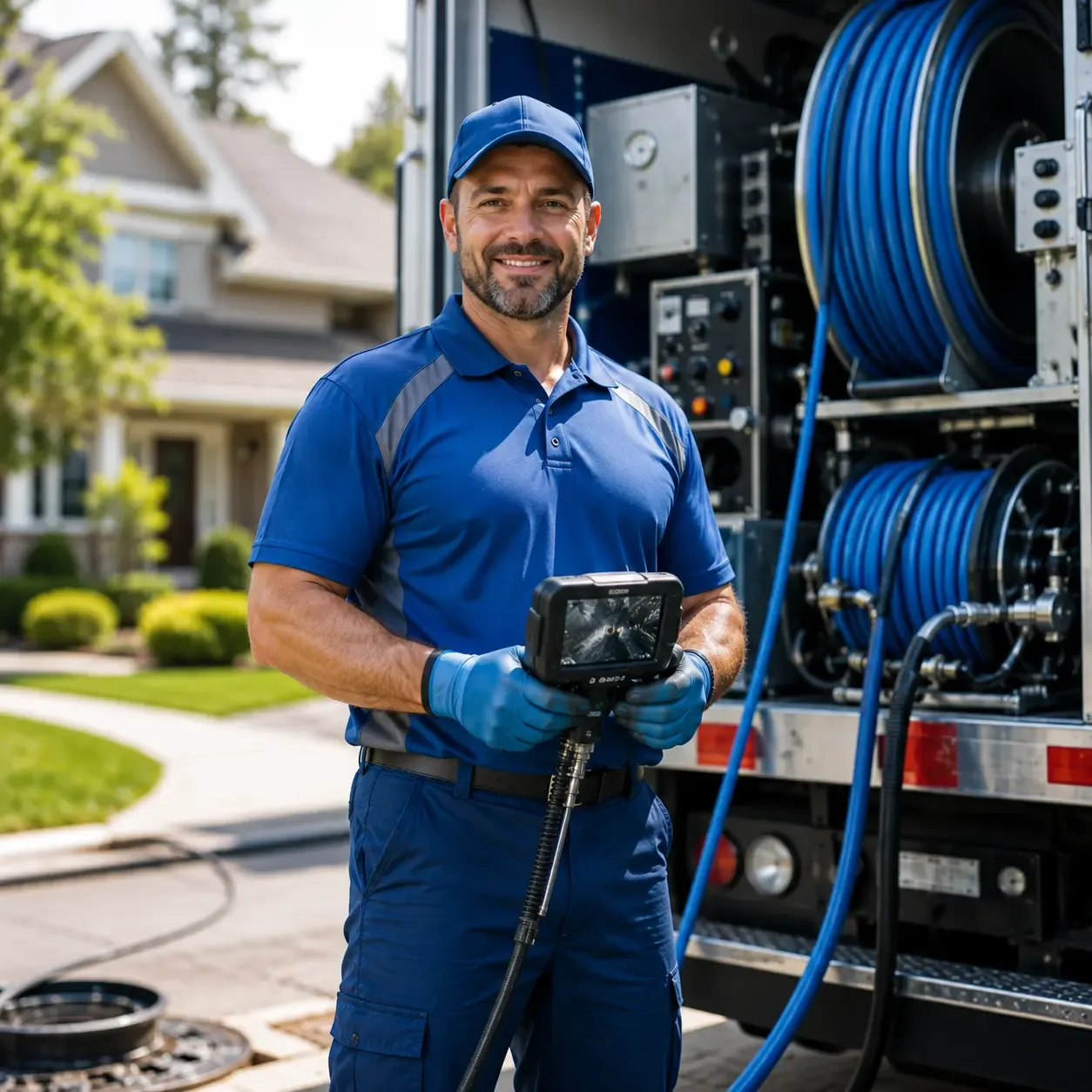 Local outdoor drain cleaning specialists in Andover, KS